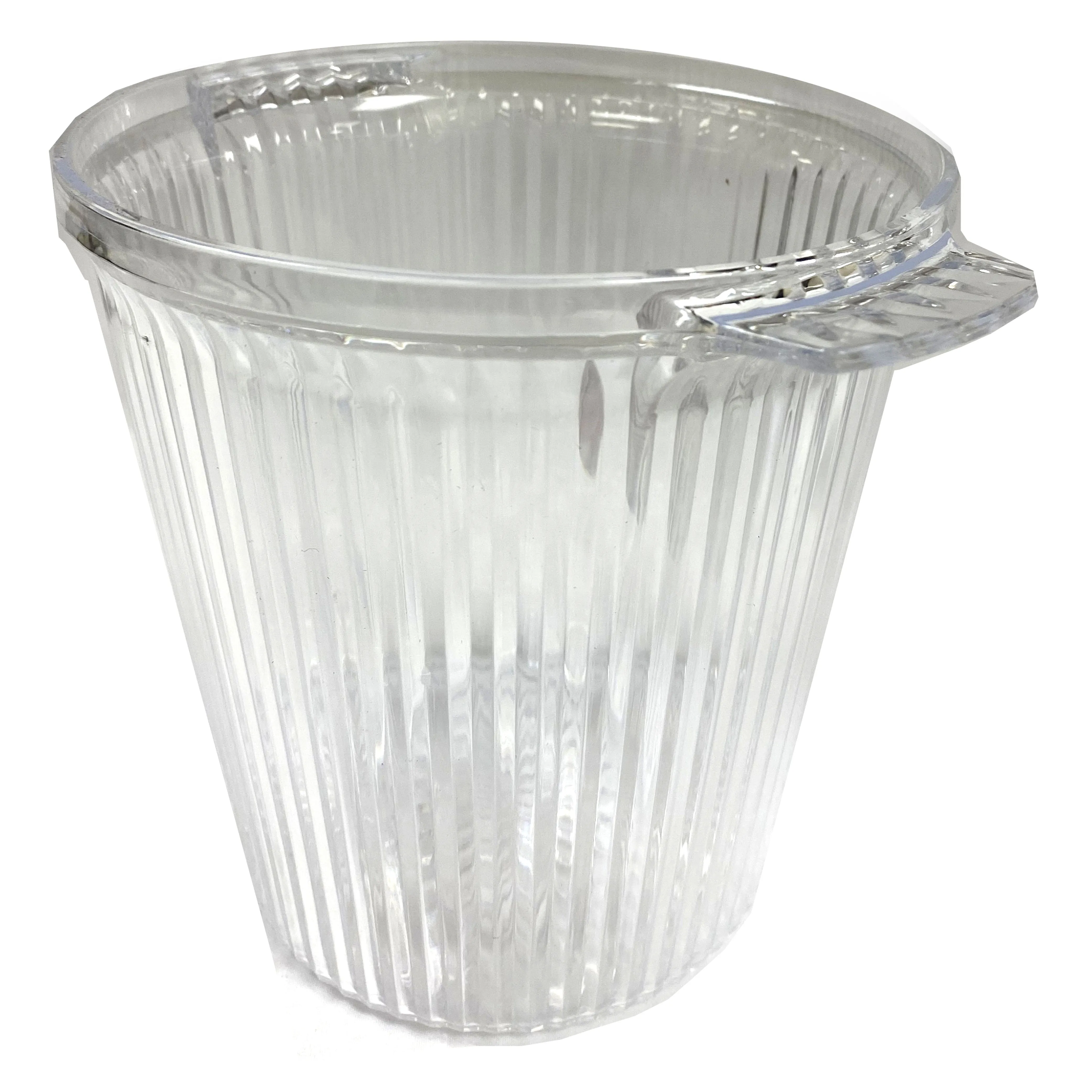 1 Clear Acrylic Ice Bucket Wine Champagne Beer Cooler Bar Party Restaurant 6.5"
