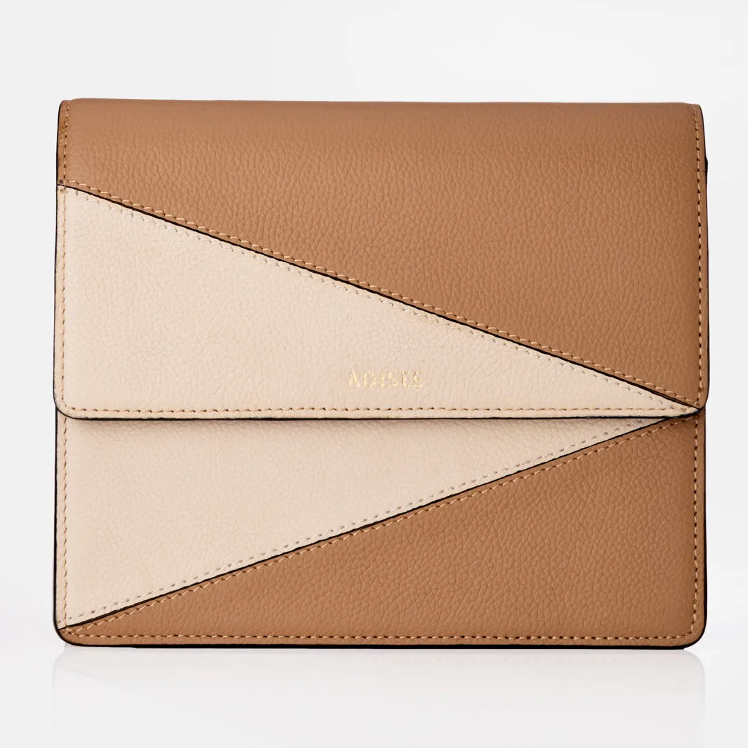 Adisee Diana Beige Sling And Cross Bags