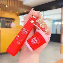 Barbie Sippy Cup 3D Keychain