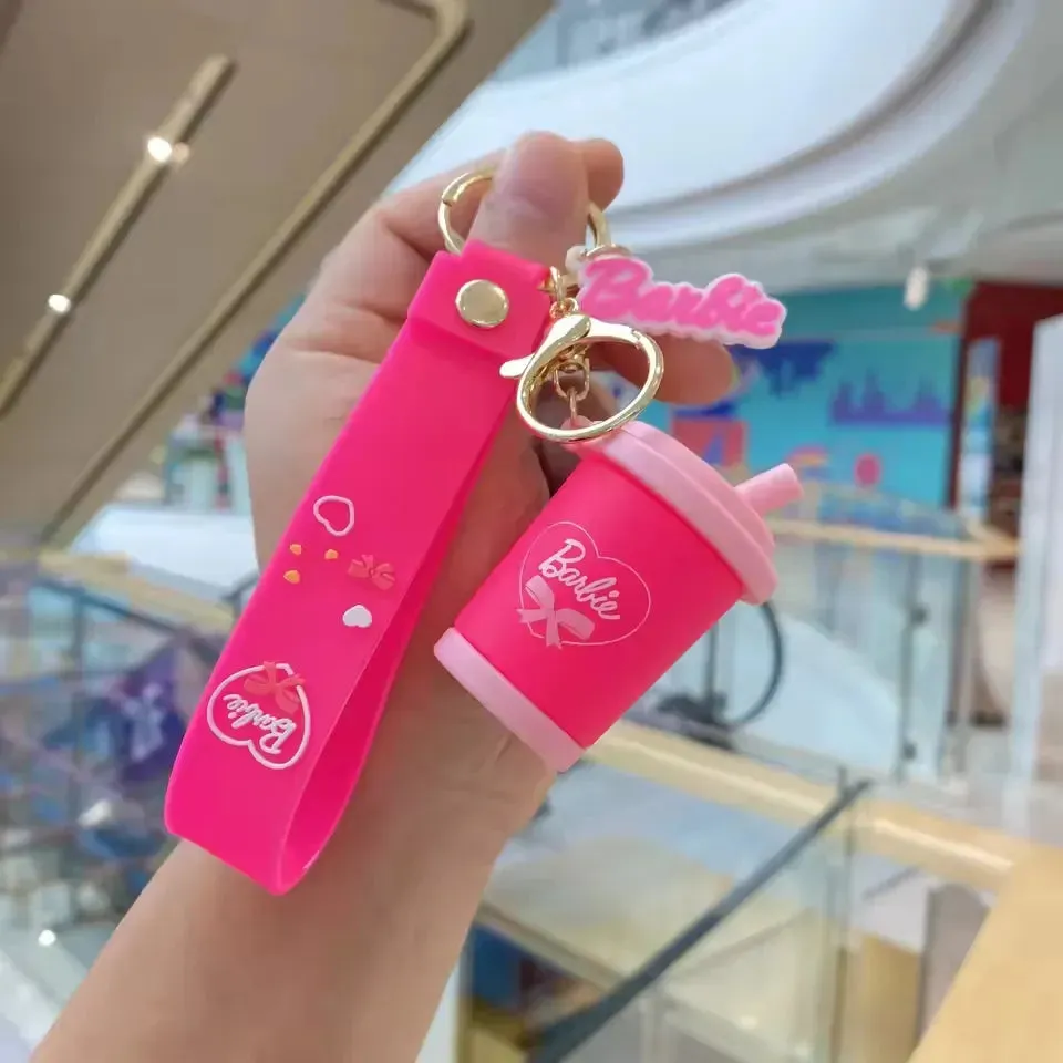 Barbie Sippy Cup 3D Keychain