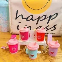 Barbie Sippy Cup 3D Keychain