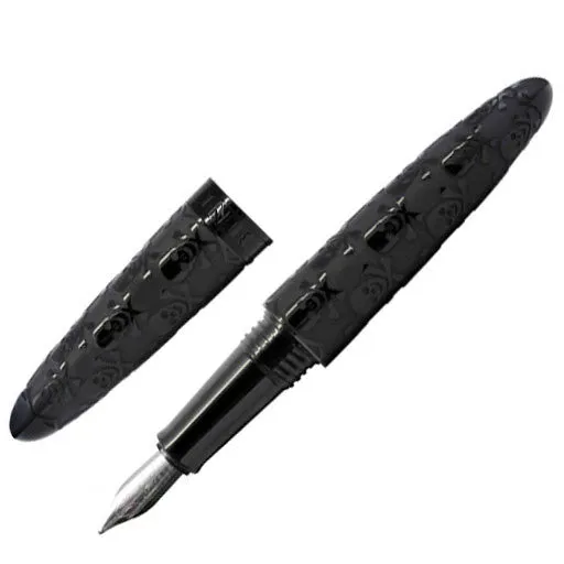 BENU Minima Fountain Pen - Classic Black Skull