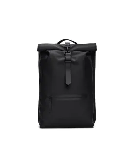 Black Rolltop Rucksack