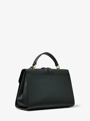 Bleecker Medium Crossgrain Leather Satchel