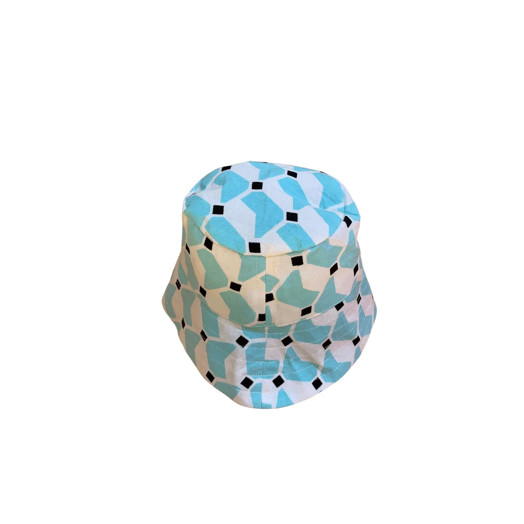 Bobbie Hat in Aqua Scoop