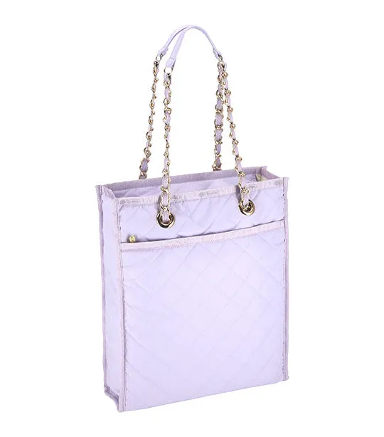Chain North/South Tote Hyacinth Quilt