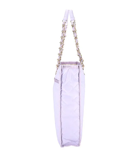 Chain North/South Tote Hyacinth Quilt