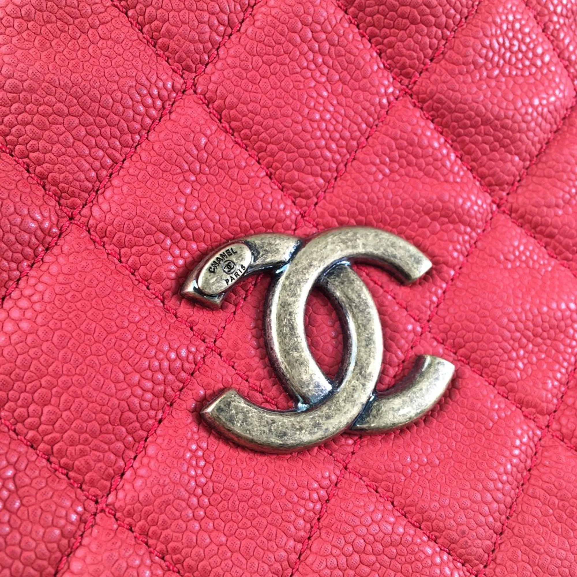 Chanel Caviar Country Chic Hobo Satchel