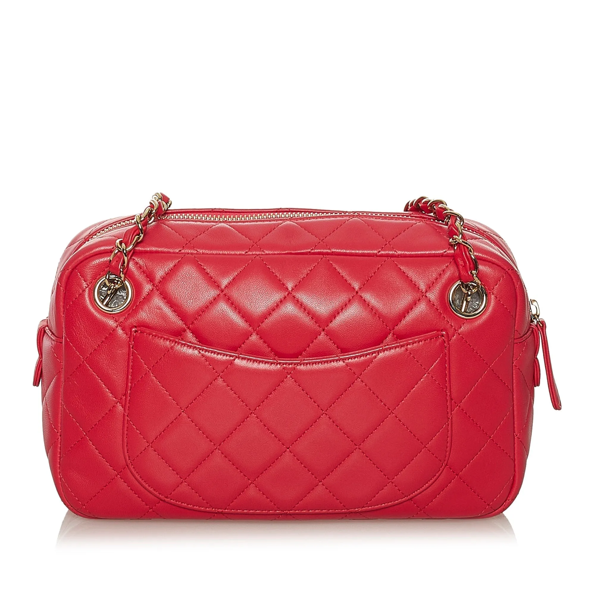 Chanel Matelasse Lambskin Chain Shoulder Bag