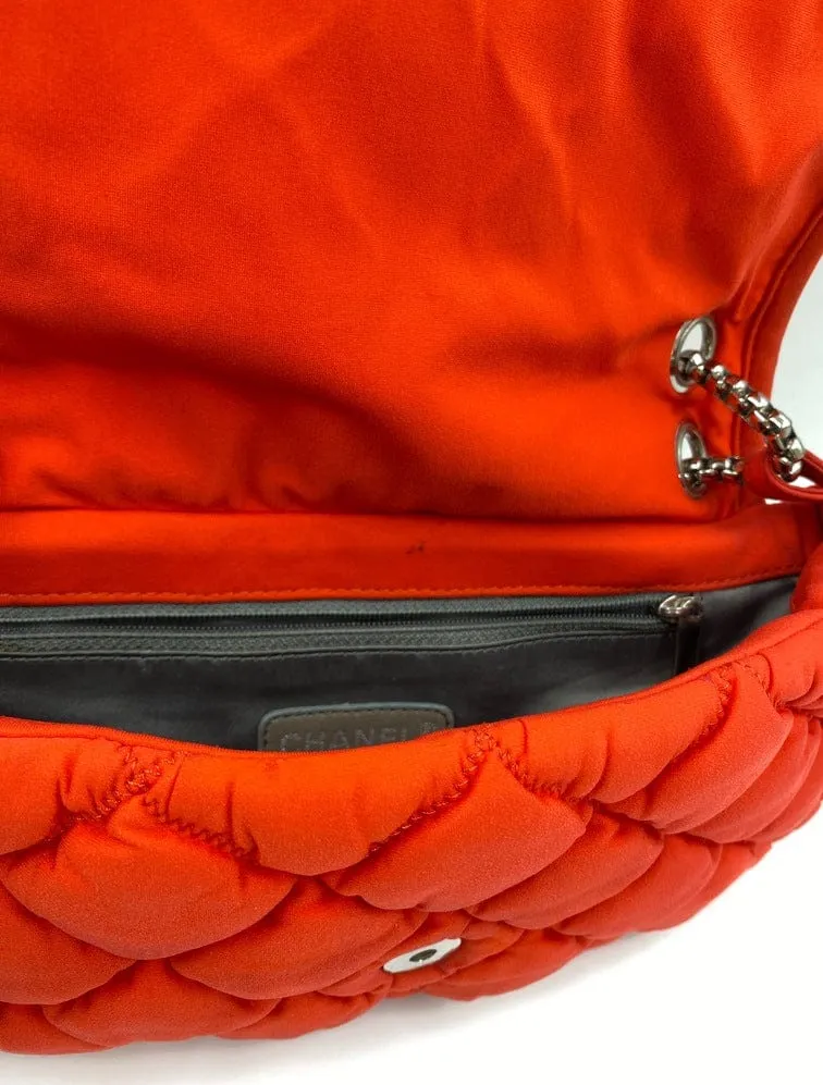 Chanel Orange Bubble Quilt Bag