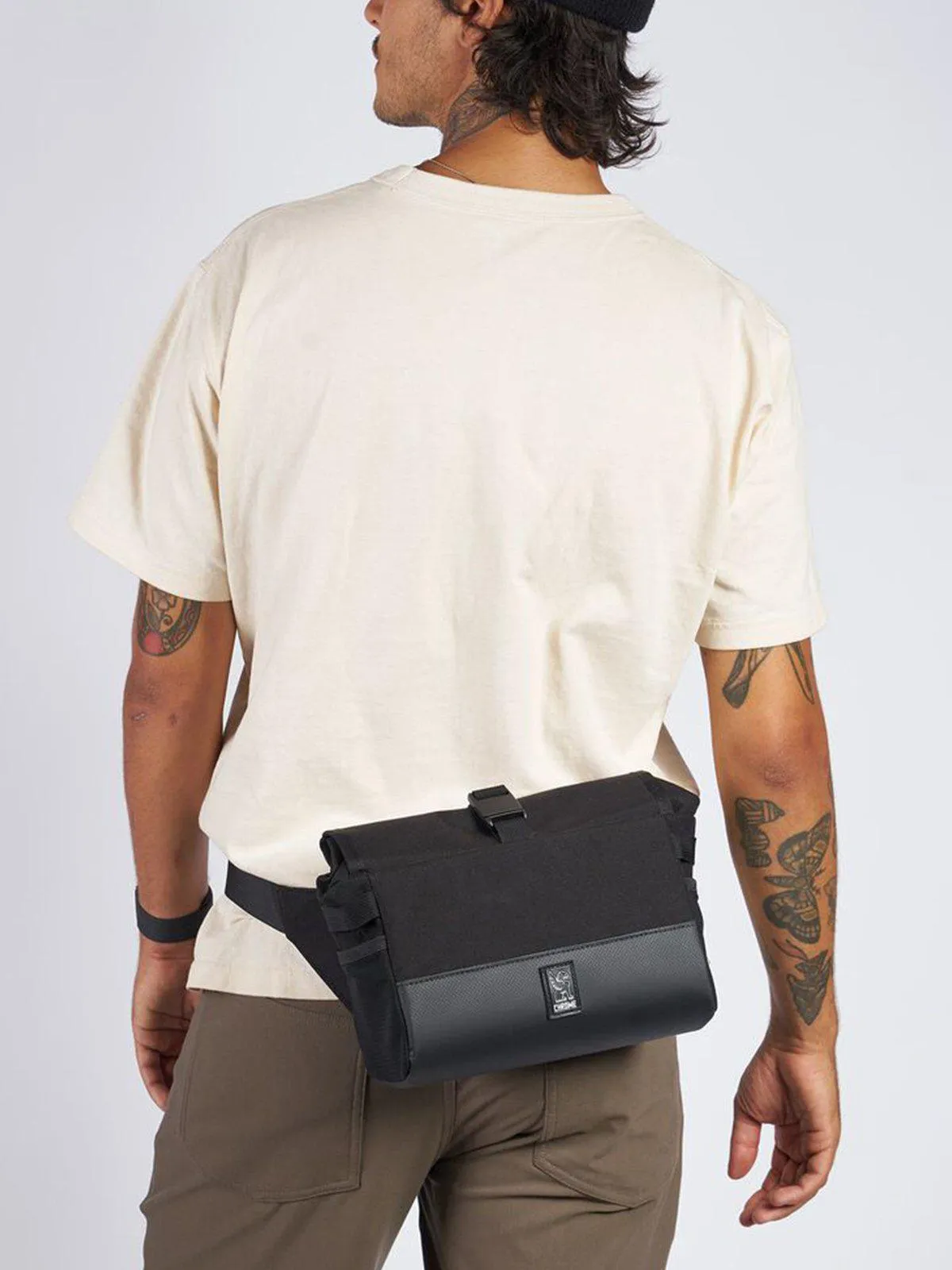 Chrome Industries Doubletrack Handlebar Bag Swedish Camo