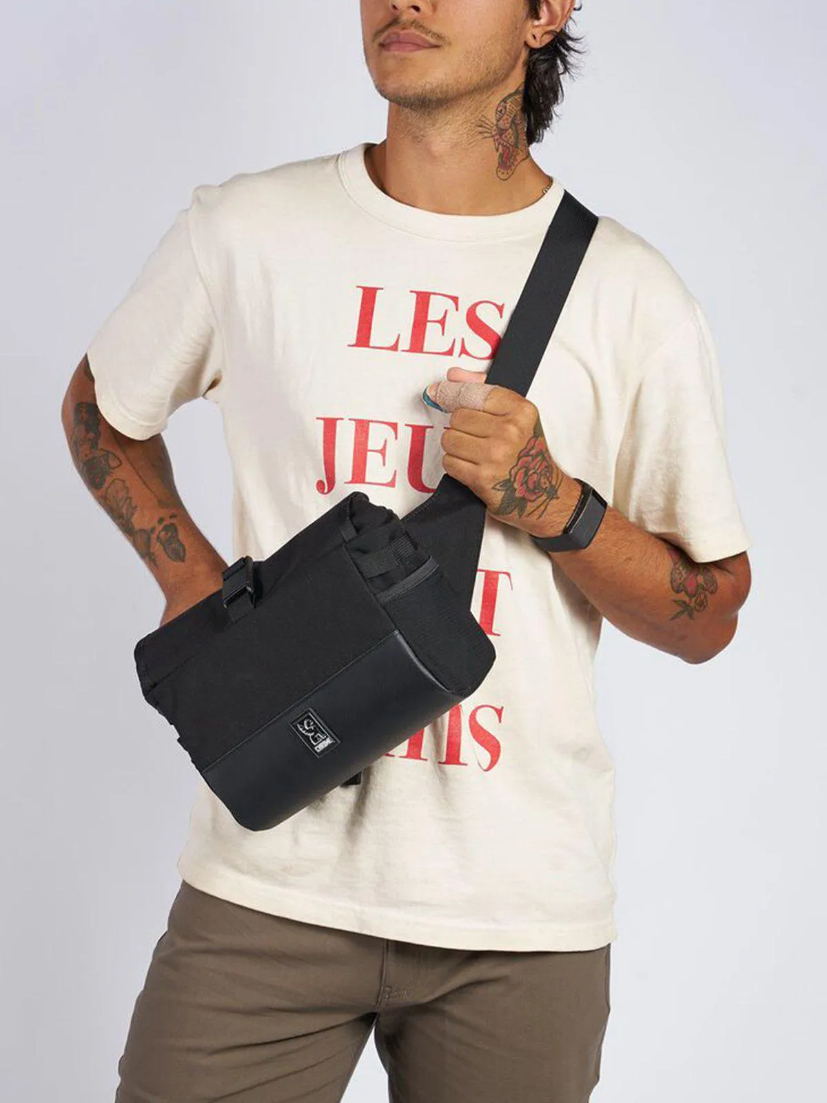 Chrome Industries Doubletrack Handlebar Bag Swedish Camo