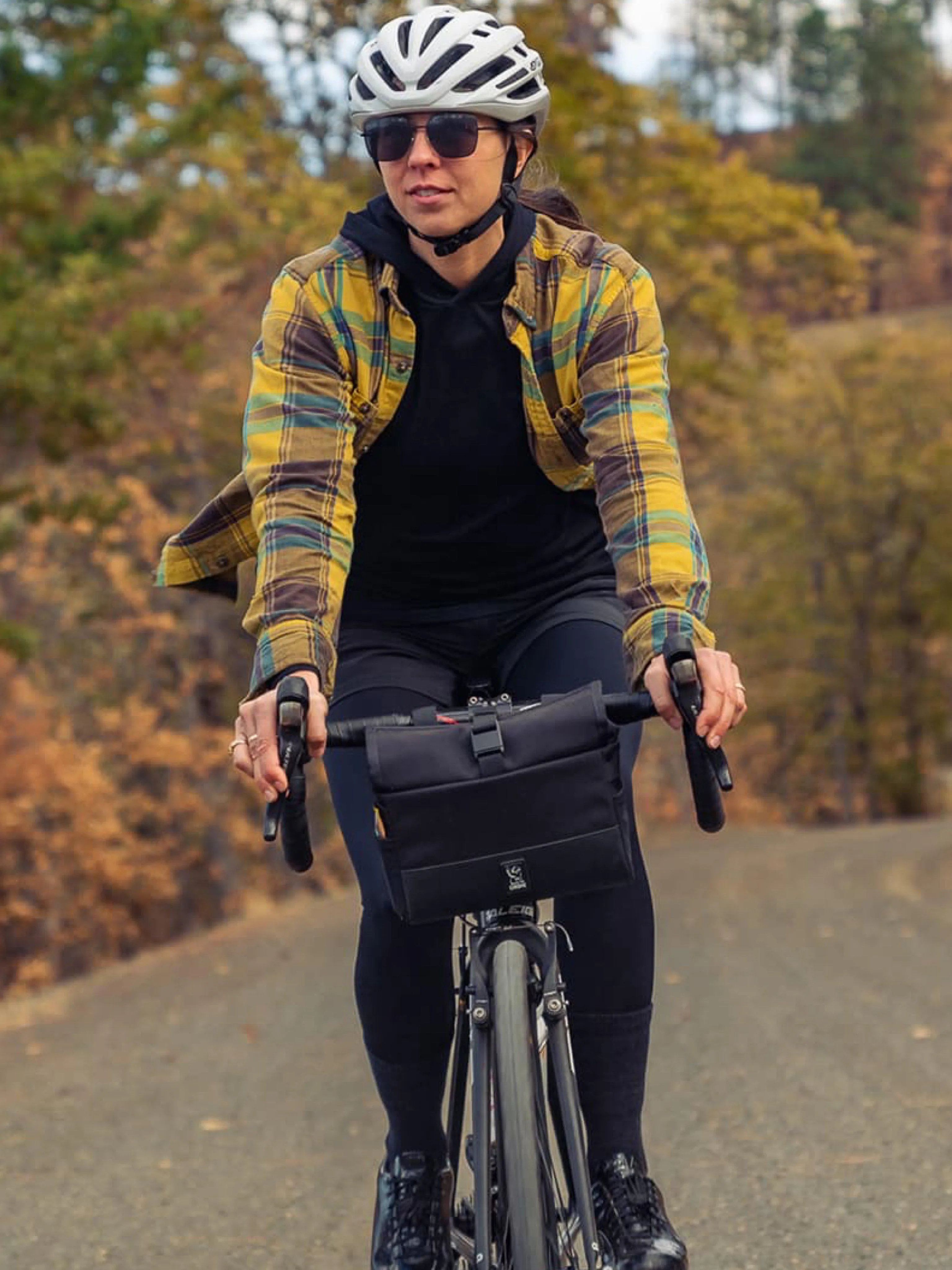 Chrome Industries Doubletrack Handlebar Bag Swedish Camo