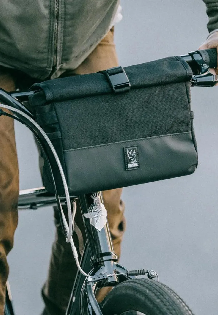 Chrome Industries Doubletrack Handlebar Bag Thunderstorm Vintage