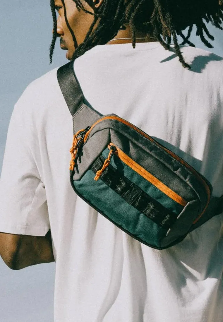 Chrome Industries Ziptop Waistpack Leather Green