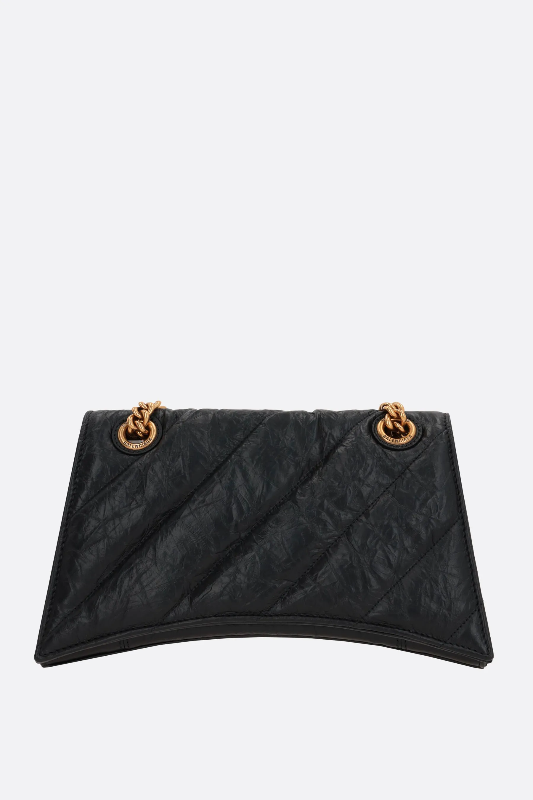 Diamond Quilted Leather Chain Bag