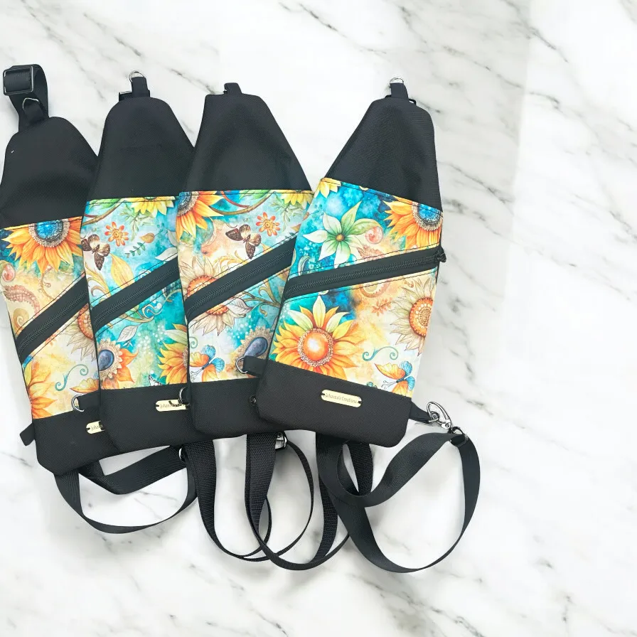 Everyday Crossbody Sling Bags - Multi