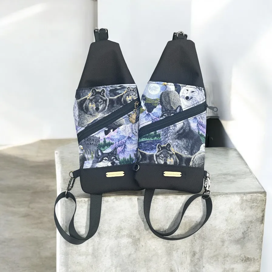 Everyday Crossbody Sling Bags - Multi