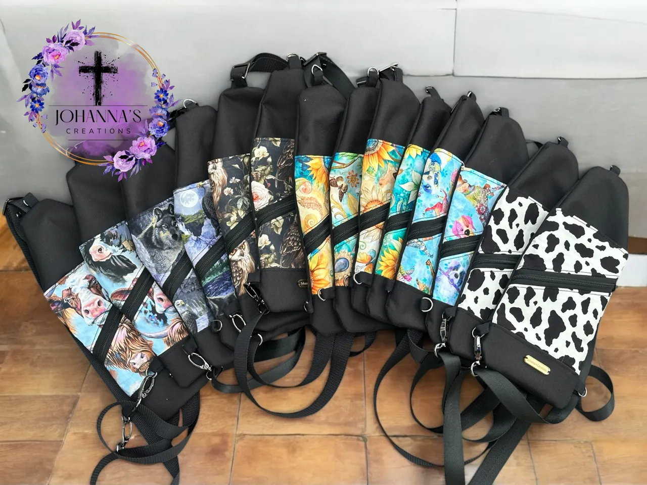Everyday Crossbody Sling Bags - Multi