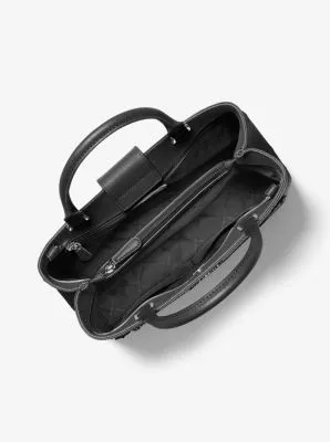 Hailee Large Saffiano Leather Satchel