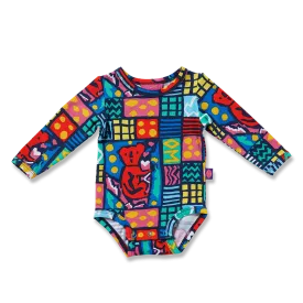 Halcyon Nights Long Sleeve Bodysuit - Koala Oz