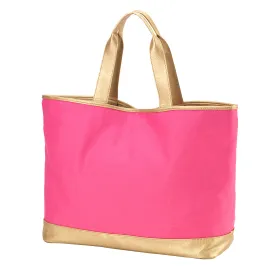 Hot Pink Cabana Tote
