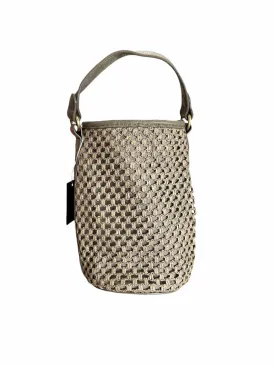 Kaia Open Weave Bucket Crossbody