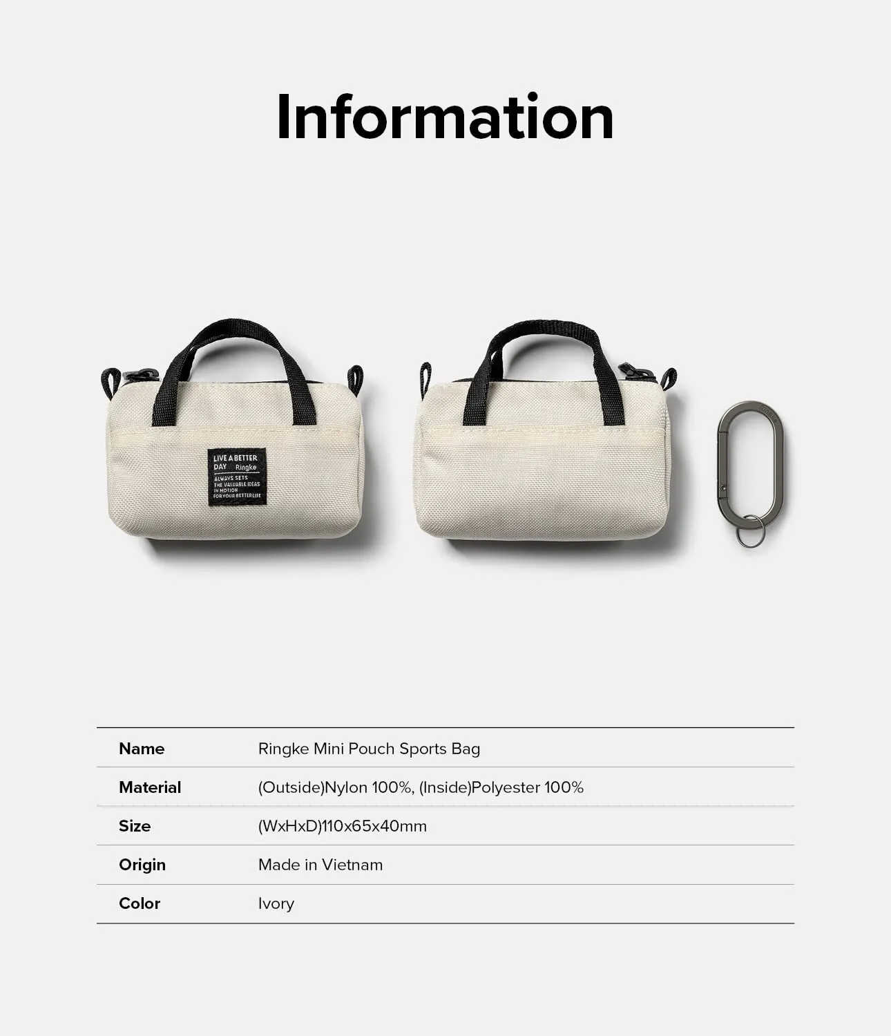 Mini Pouch [Sling Bag]