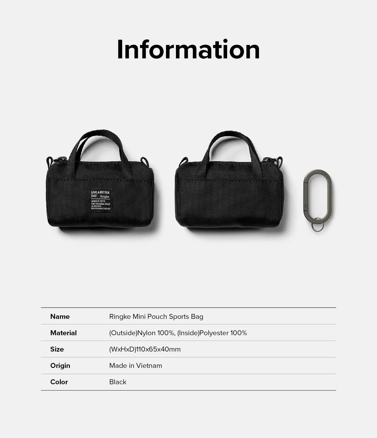 Mini Pouch [Sports Bag]