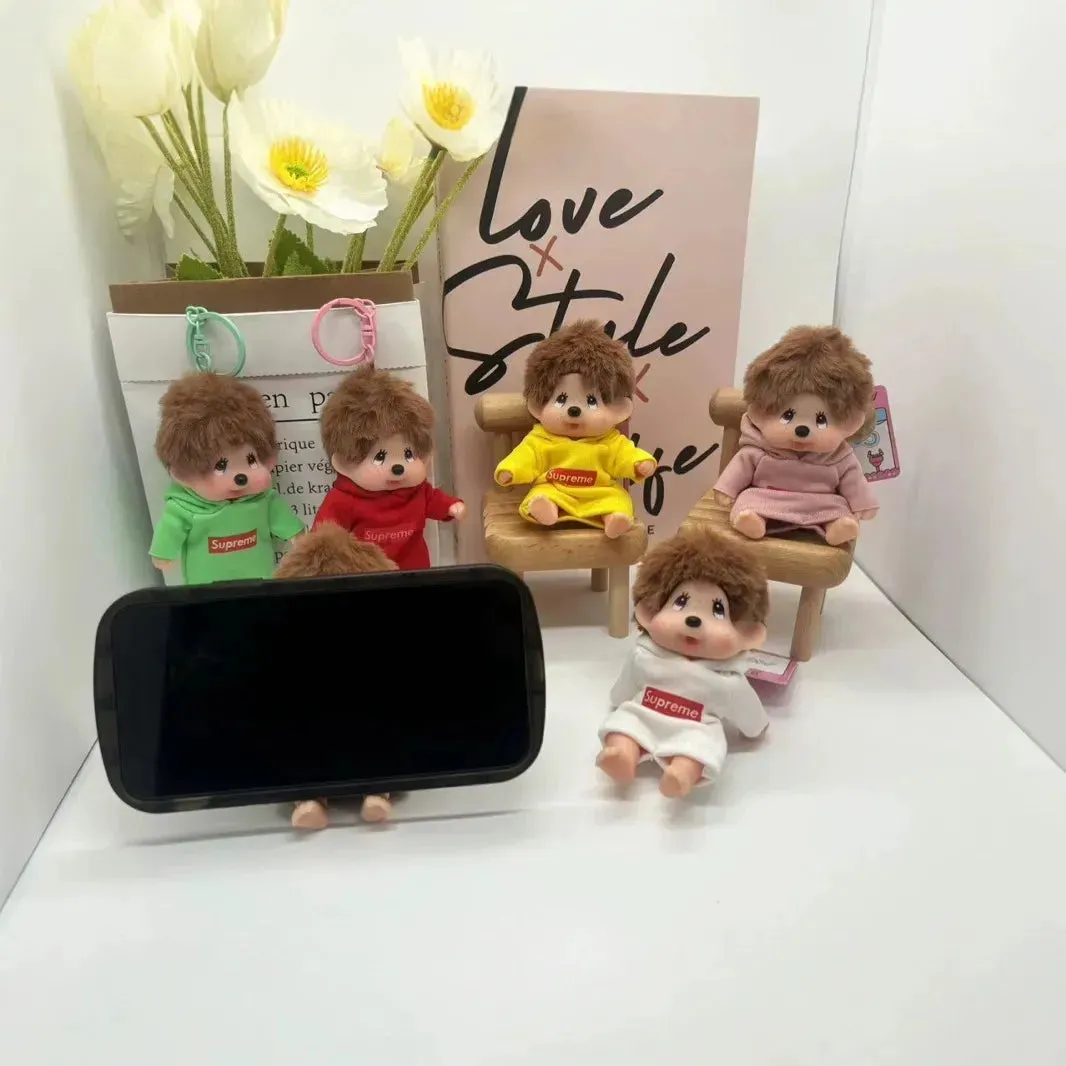 Monchhichi Hooded Silicon Keychain