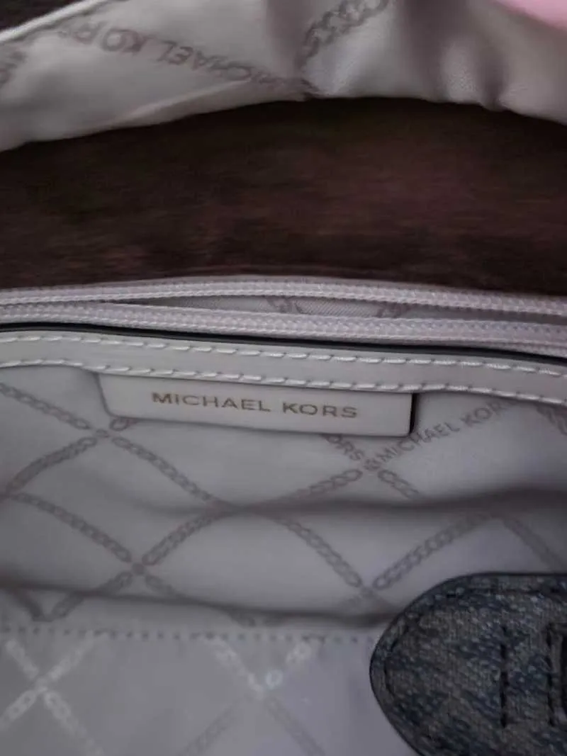 Nouveau Hamilton Small Logo and Leather Satchel