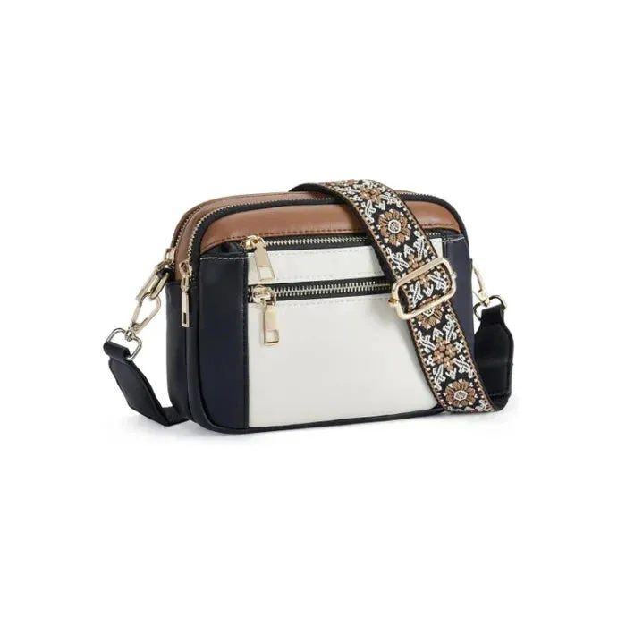 NYLAH - CROSSBODY WITH COLORFUL STRAPS