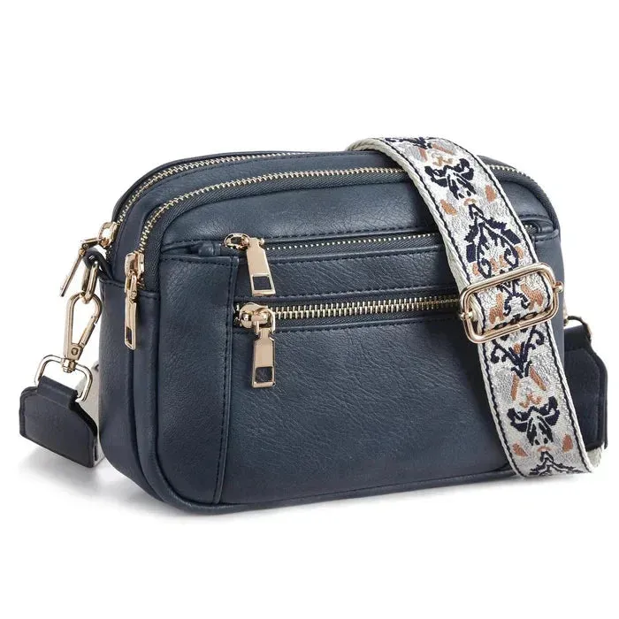 NYLAH - CROSSBODY WITH COLORFUL STRAPS