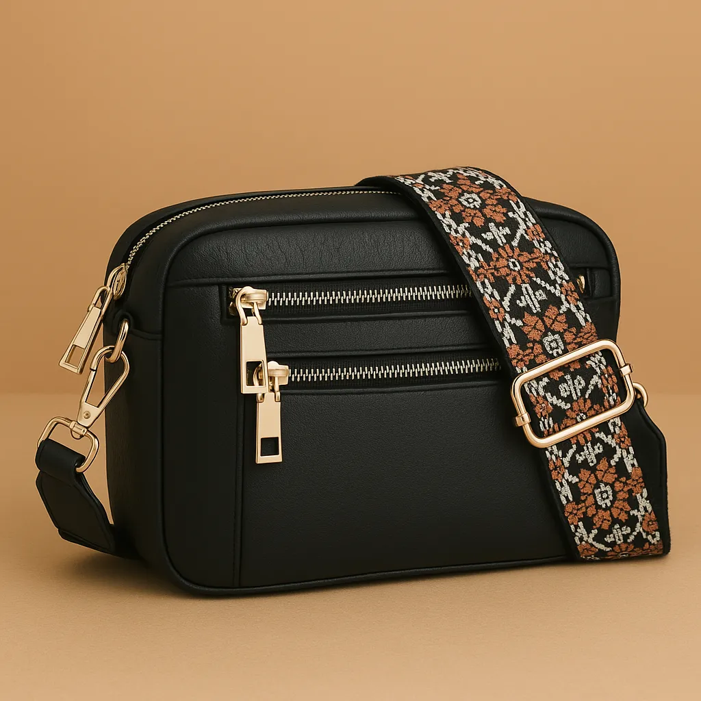 NYLAH - CROSSBODY WITH COLORFUL STRAPS