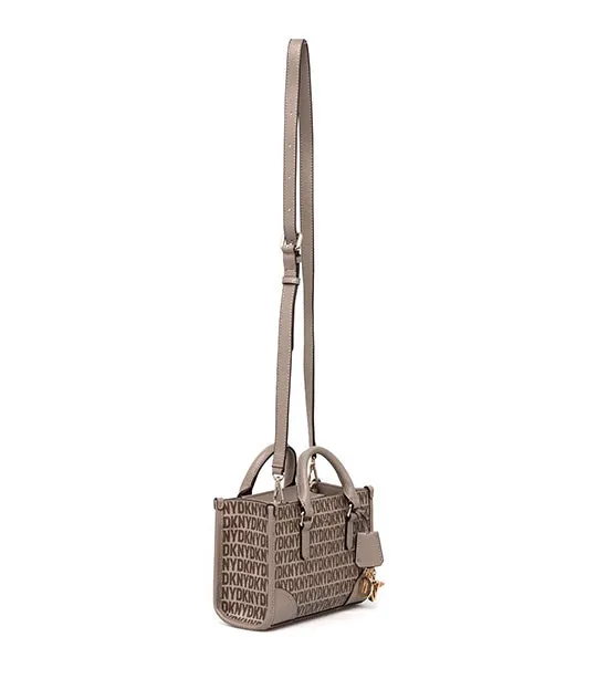 Perri Small Box Satchel Chino/Truffle
