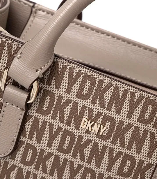Perri Small Box Satchel Chino/Truffle