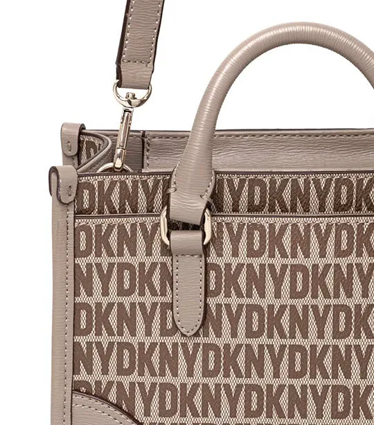 Perri Small Box Satchel Chino/Truffle