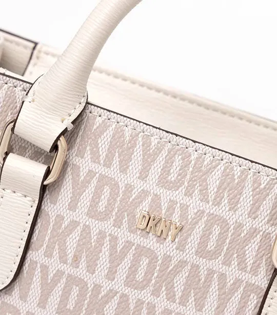 Perri Small Box Satchel Hemp/Pebble