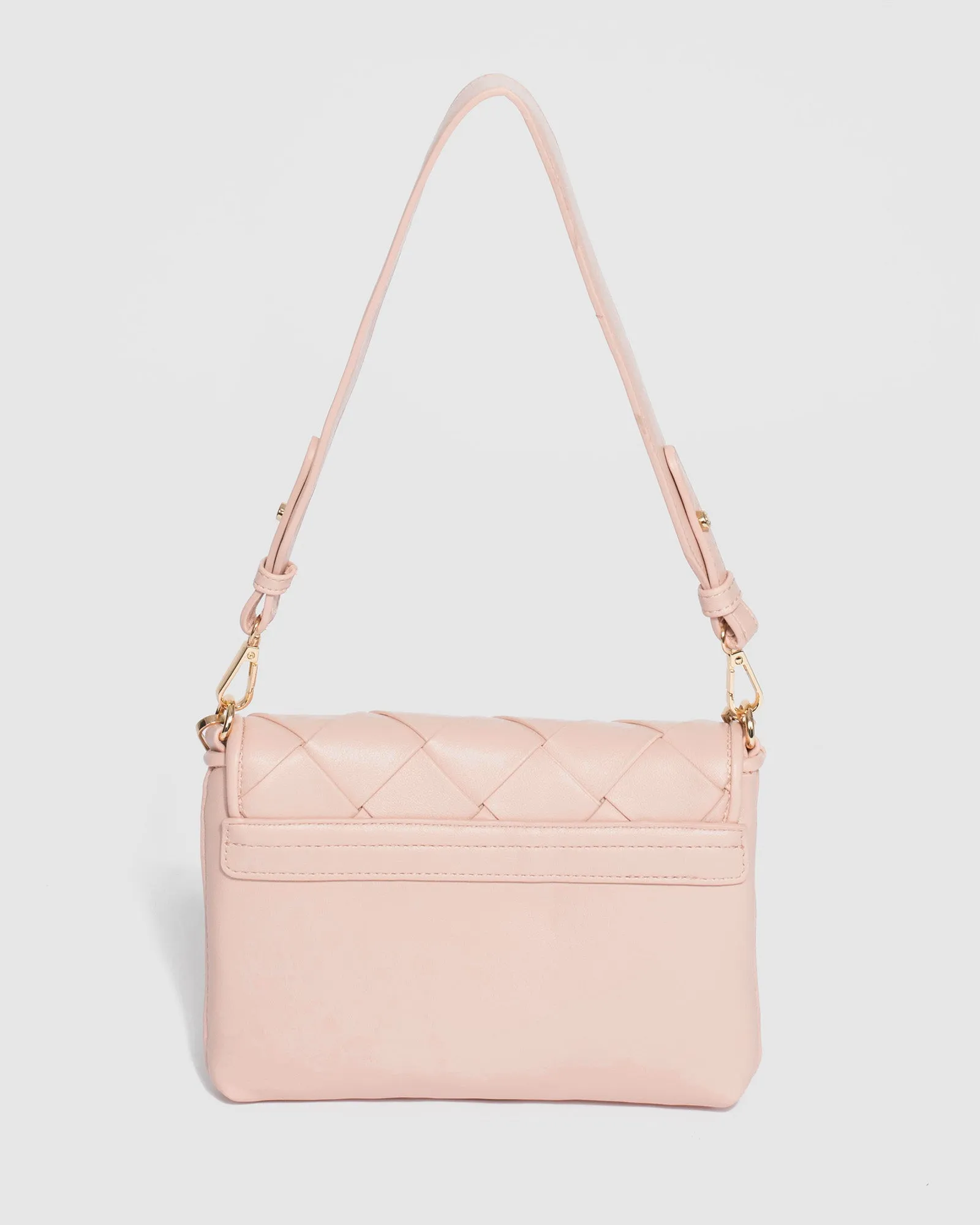 Pink Ailani Quilted Chain Bag