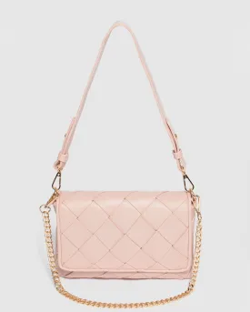 Pink Ailani Quilted Chain Bag