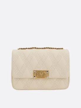 Quilted Nappa Leather Shoulder Bag
