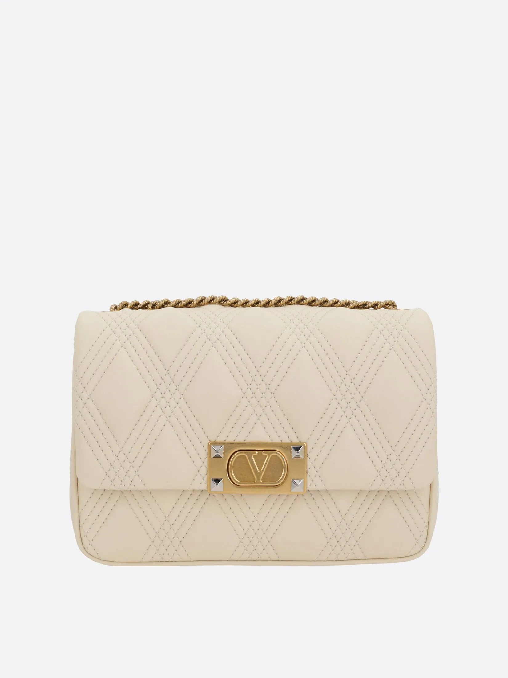 Quilted Nappa Leather Shoulder Bag