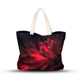 Red Dahlia (Red Velvet) Market Tote