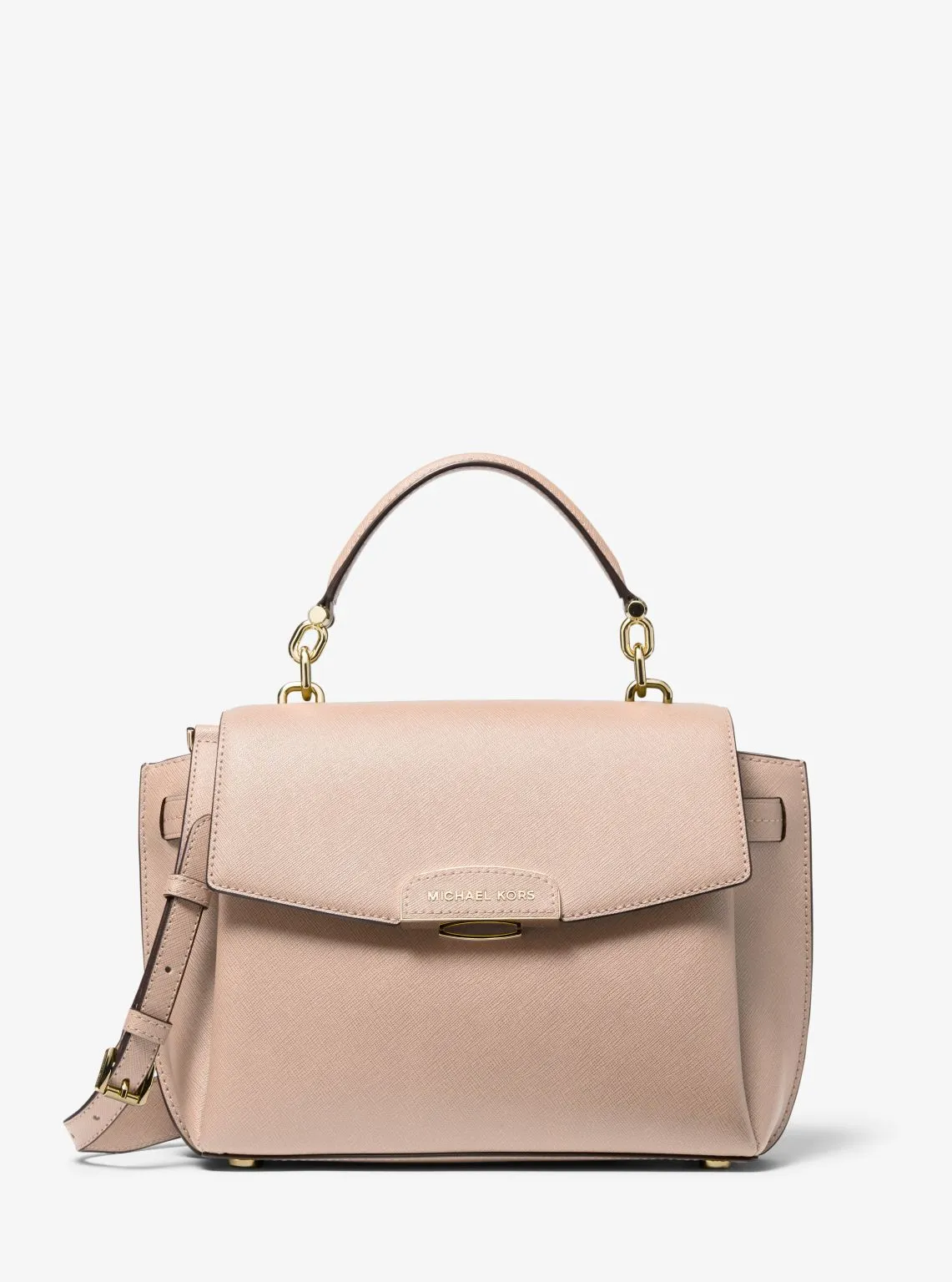 Rochelle Medium Saffiano Leather Satchel