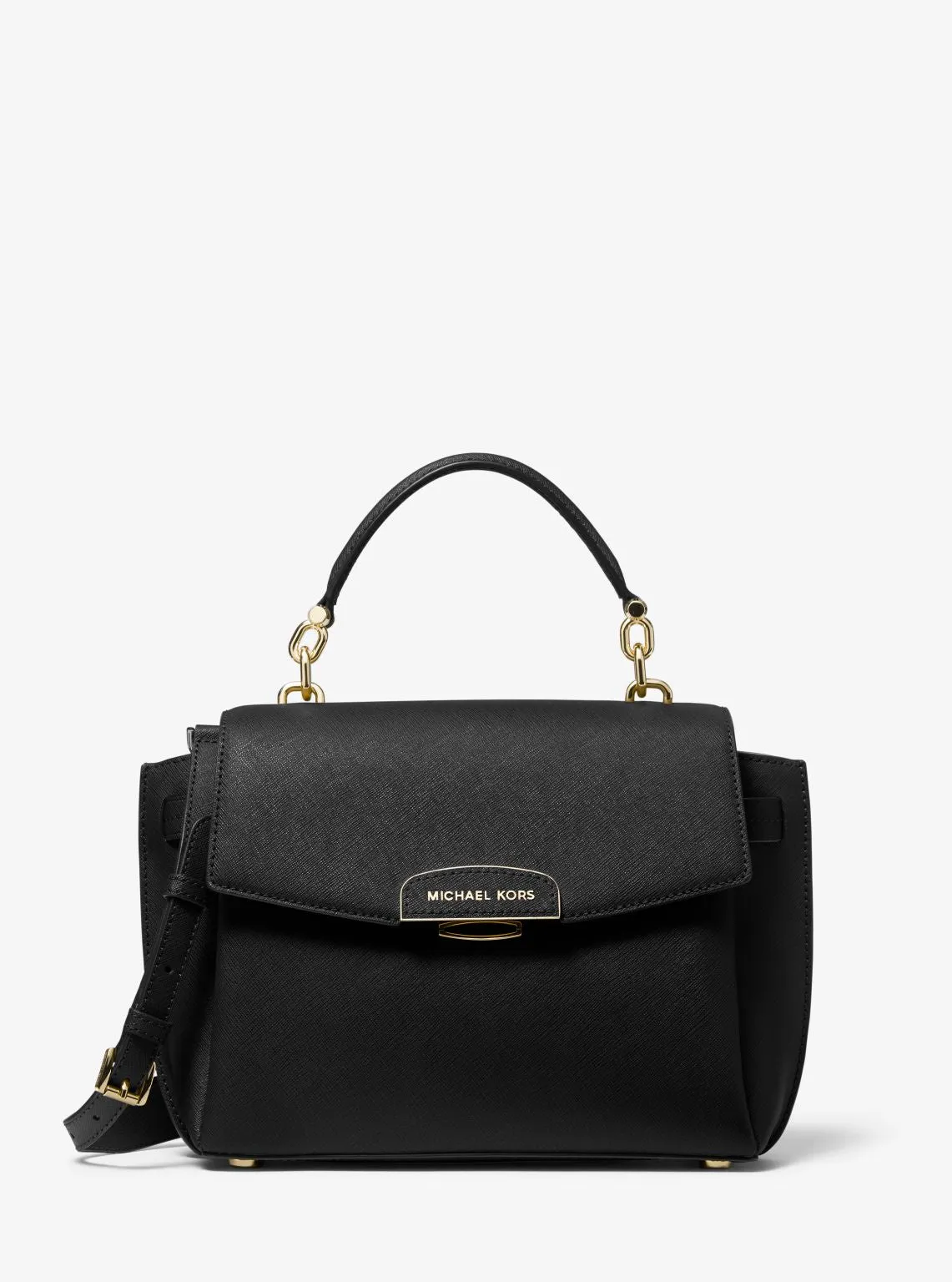 Rochelle Medium Saffiano Leather Satchel