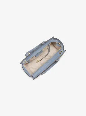 Selma Saffiano Leather Medium Satchel