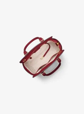 Selma Saffiano Leather Medium Satchel