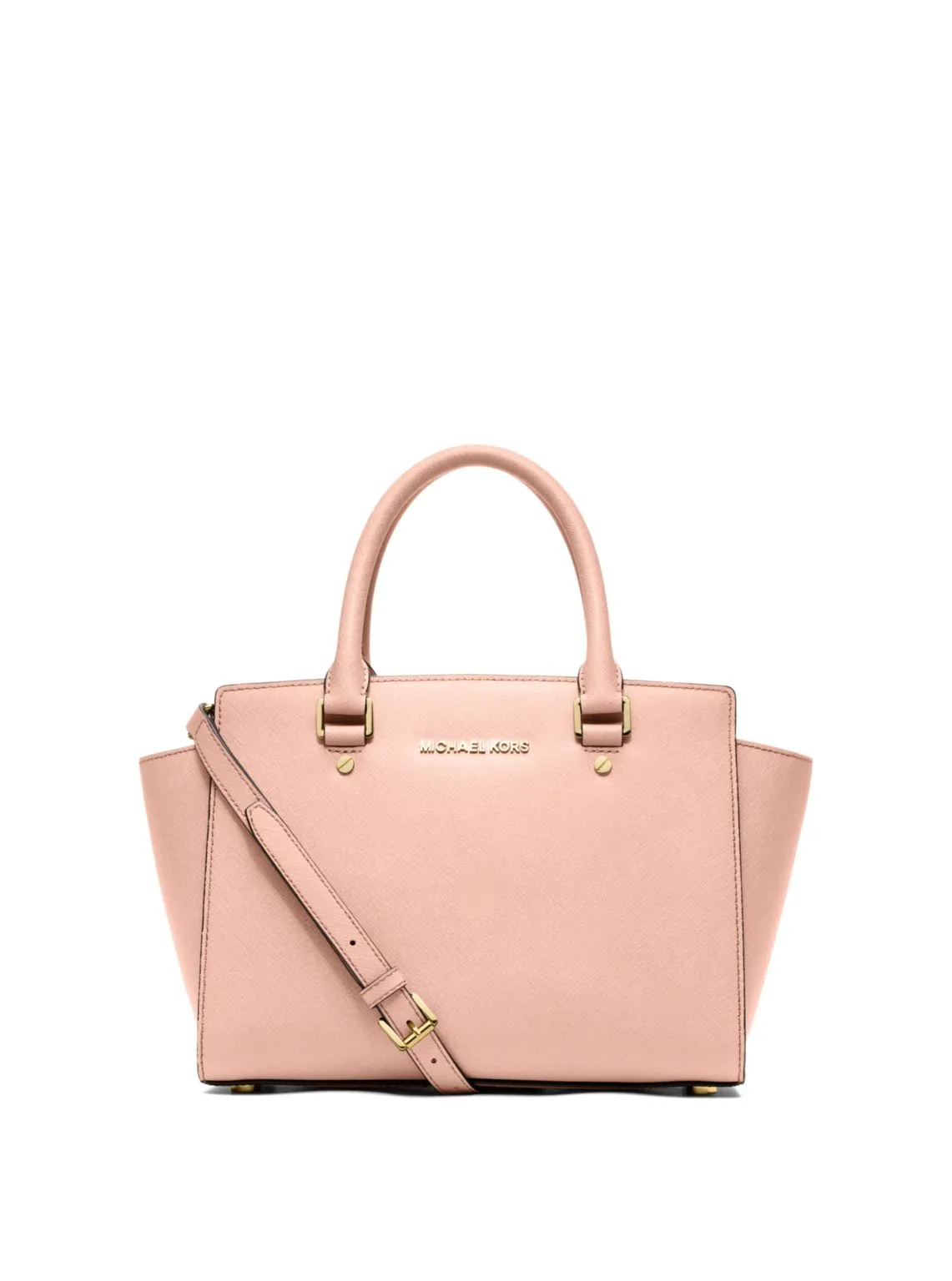 Selma Saffiano Leather Medium Satchel