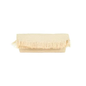 Straw Clutch Crossbody