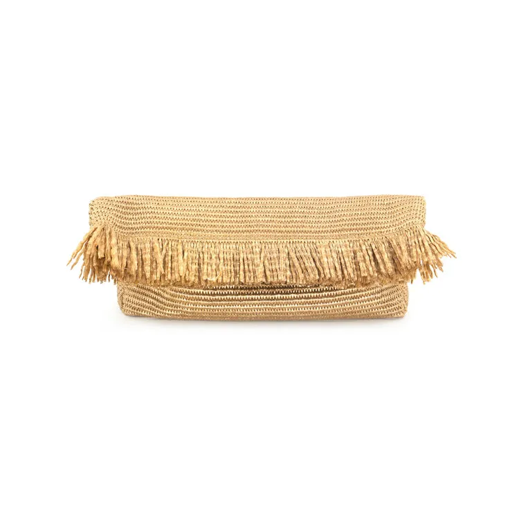 Straw Clutch Crossbody